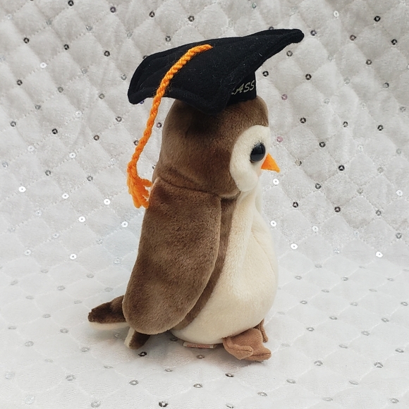 Vintage Ty Beanie Baby "WISE" Class of '98 - Picture 4 of 10